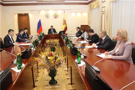 Еженедельное совещание в Доме Правительства