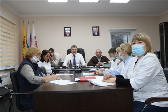 Еженедельное совещание по вопросам вакцинации населения от новой коронавирусной инфекции