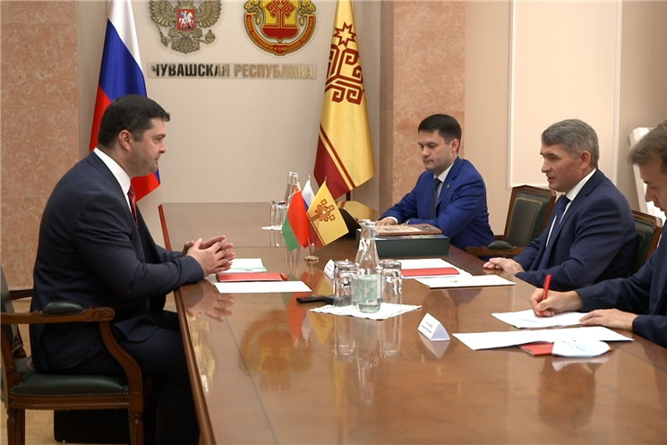 Глава Чувашии Олег Николаев провёл ряд рабочих встреч