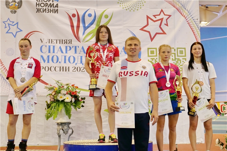 Вольная борьба: спортсменка из Чувашии Виктория Александрова одержала победу в финале Спартакиады молодёжи России 