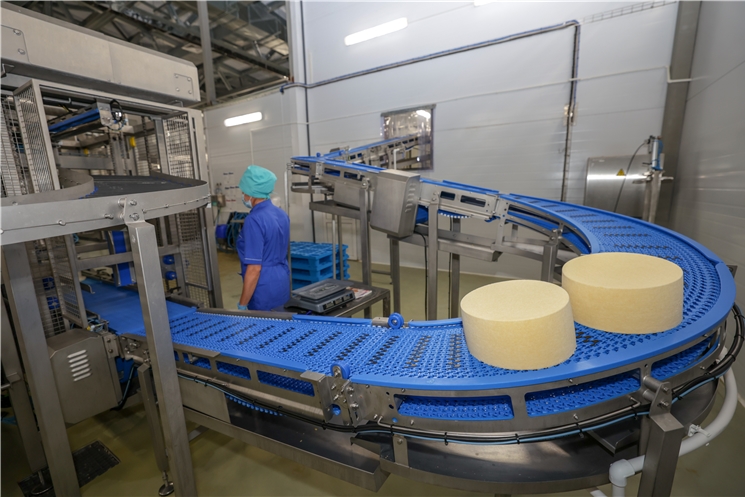 Олег Николаев открыл новое сырное производство в Ибресинском районе