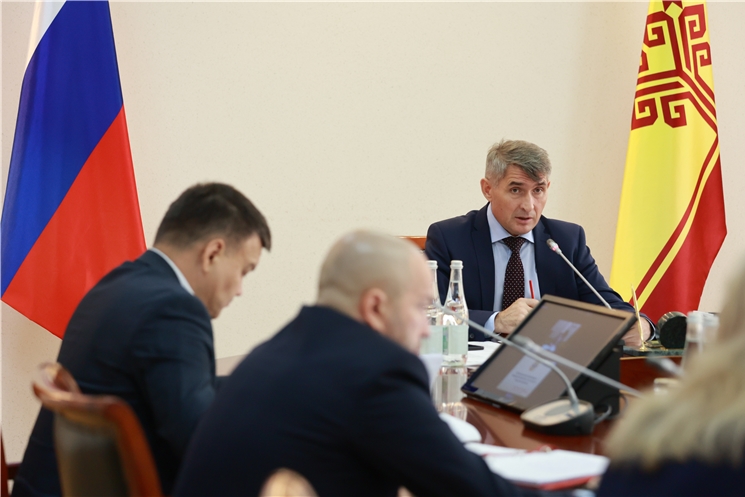 Еженедельное совещание в Доме Правительства