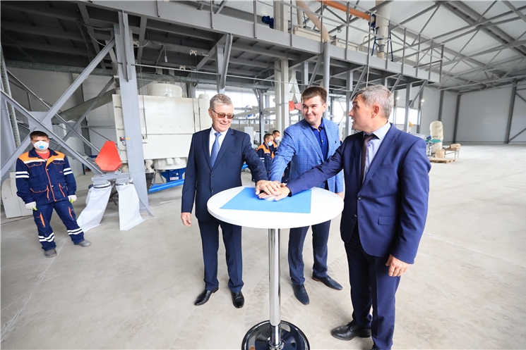 В Яльчикском районе запустили две производственные площадки