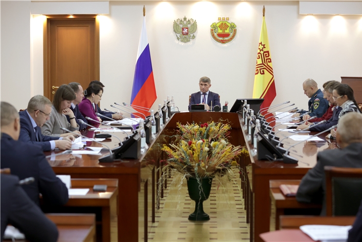 Внеочередное заседание Комиссии по предупреждению и ликвидации чрезвычайных ситуаций и обеспечению пожарной безопасности в ЧР