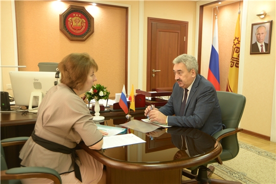 Леонид Черкесов обсудил перспективы развития Контрольно-счетной палаты Чувашской Республики