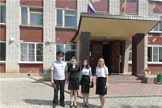 Ибресинский район посетили представители Государственной службы Чувашской Республики по делам юстиции и Министерства внутренних дел по Чувашской Республики