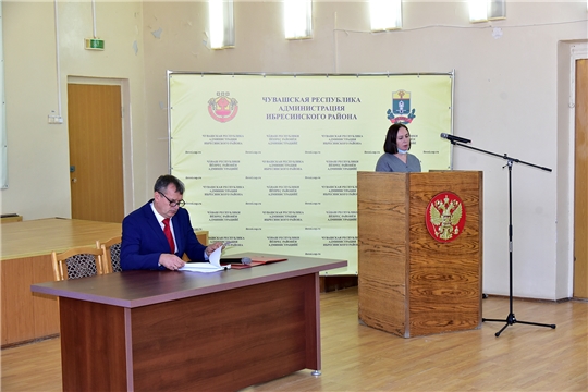 Состоялось 13-ое очередное заседание Собрания депутатов Ибресинского района