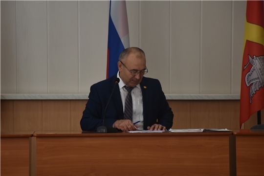 Еженедельная планерка главы администрации Александра Кузнецова