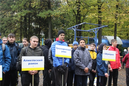 Спортсмены Красноармейского района на чемпионате и первенстве Чувашской Республики по легкоатлетическому кроссу
