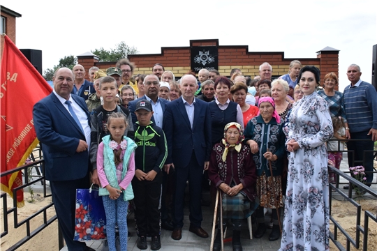 В деревне Ягункино состоялось открытие нового памятного мемориала воинам-землякам, участникам в годы Великой Отечественной войны