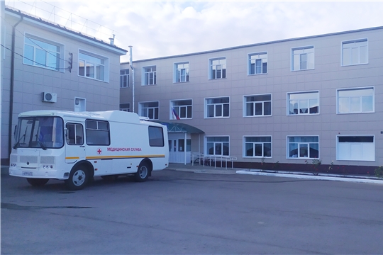 Передвижной маммограф установлен на территории Яльчикской ЦРБ