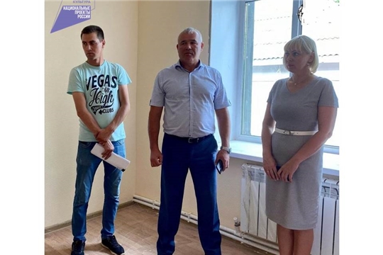 Министр культуры Светлана Каликова ознакомилась с ходом ремонтных работ в Хыркасинской ДШИ