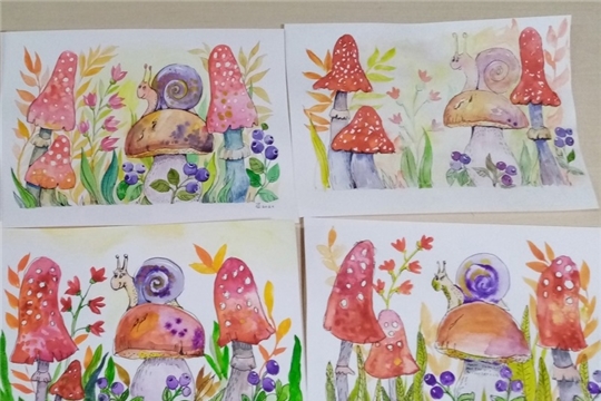 БиблиоАРТ – мастер-классы по акварели для детей и взрослых