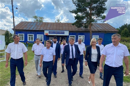 Светлана Каликова посетила Ибресинский район