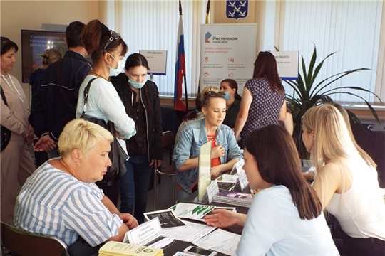 С начала 2021 года службой занятости Чувашии проведено 119 ярмарок вакансий