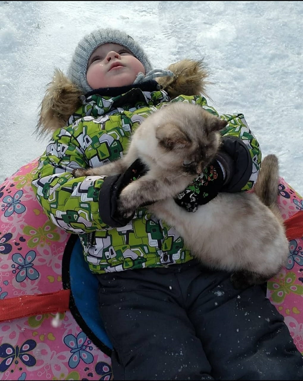 В Алатырском районе проходит веселый зимний флешмоб 