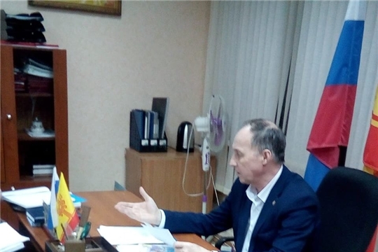 С инспекционной проверкой посетили администрацию Чебоксарского района