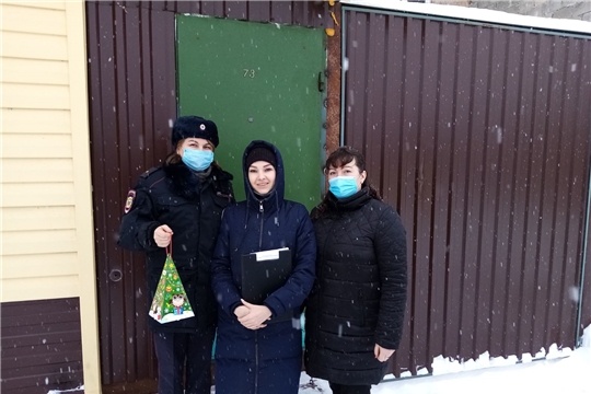 Обследование семей в новогодние праздники