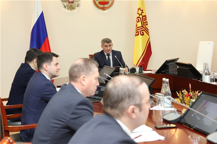 Еженедельное совещание в Доме Правительства