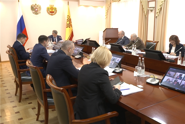 На заседании Кабинета Министров Чувашии обсудили актуальные вопросы.