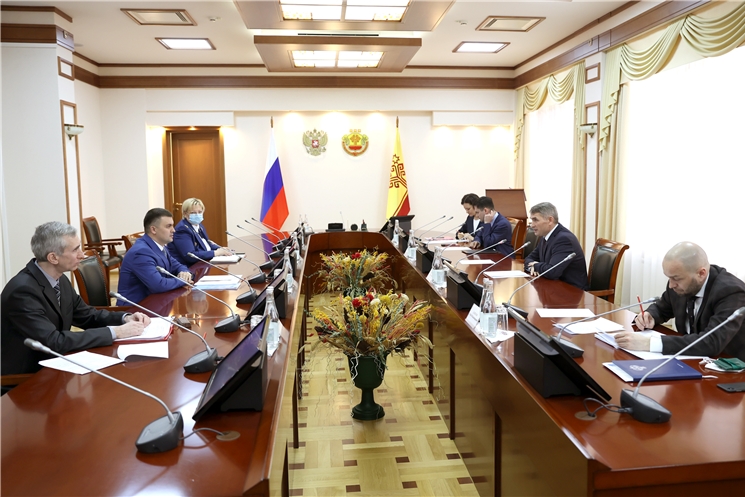 Олег Николаев встретился с руководителем Волжско-Камского межрегионального управления Росприроднадзора