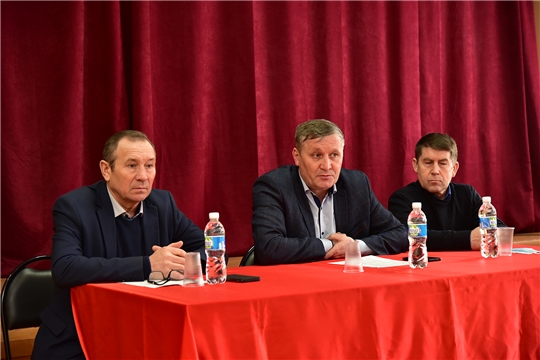 Совещание с руководителями сельскохозяйственных предприятий Ибресинского района