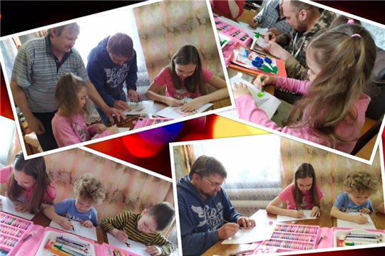 9 мая  учреждения культуры Ибресинского района приняли активное участие в Международном конкурсе «Рисуем с детьми вечный огонь».