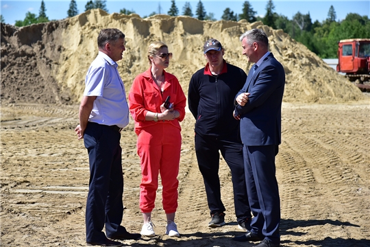 Ибресинский район с рабочим визитом посетил министр промышленности и энергетики Чувашской Республики