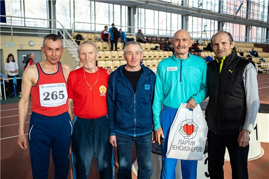 Спортсмены Красноармейского района – на Чемпионате России по легкой атлетике в помещении среди ветеранов