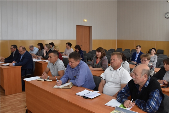 Состоялось очередное еженедельное совещание при главе администрации Красноармейского района