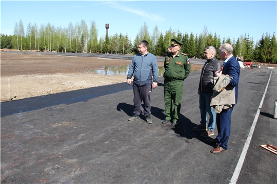 Строительство стадиона на контроле у руководства района