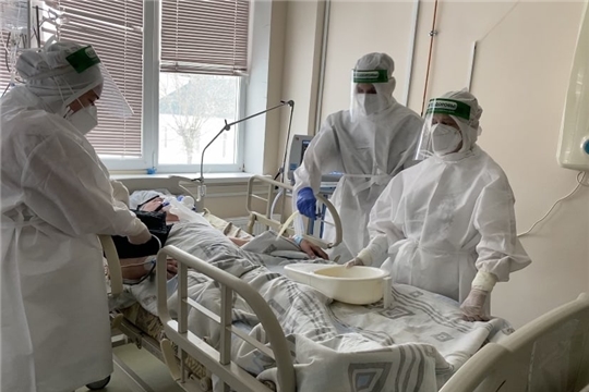 Трудовые будни ковидного госпиталя