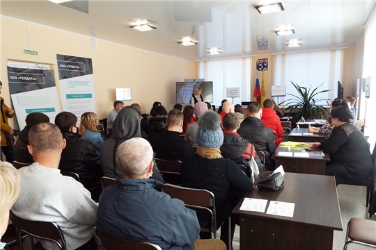 25 марта в столичном центре занятости прошла Ярмарка вакансий для малоимущих граждан, имеющих возможность трудоустройства по социальному контракту