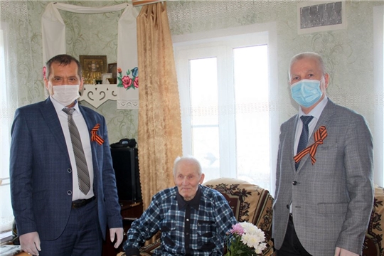 Ветераны войны Моргаушского района приняли поздравление руководства республики и района, депутатов Государственной Думы РФ и Государственного Совета Чувашии