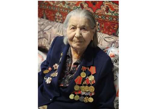 Участнику Великой Отечественной войны Антонине Ивановне Янасловой исполнилось 97 лет
