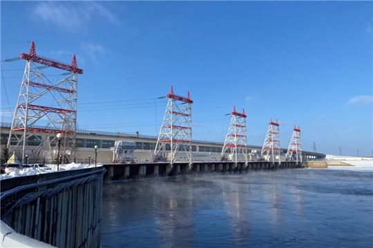 Чебоксарская ГЭС готовится к половодью