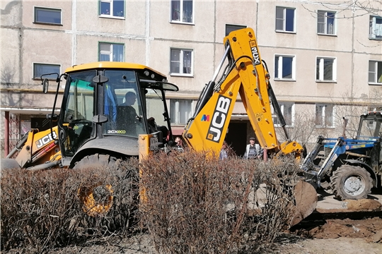 В Новочебоксарске начались работы по ремонту проезжей части дворовых территорий