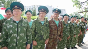 День пограничника в п. Вурнары 