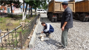 В Комсомольском районе работает Дорожная лаборатория 