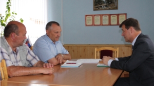 Вр.и.о. министра Е. Юшин посетил Аликовский и Вурнарский районы 