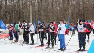  Команда Минфина Чувашии приняла участие в лыжном этапе Спартакиады государственных служащих Чувашии