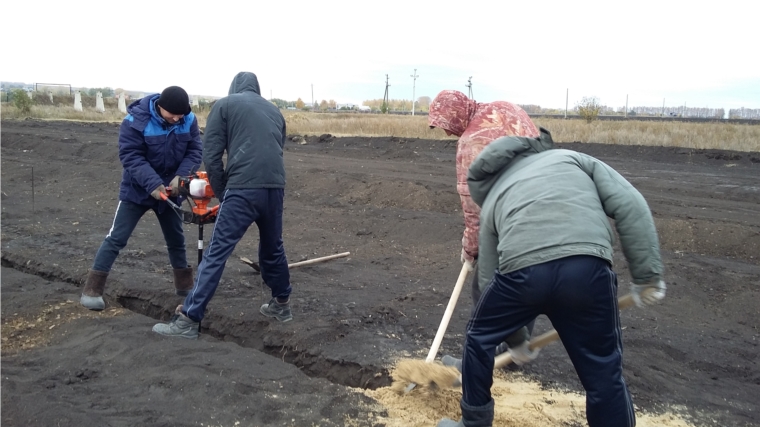 В КФХ Макарова Г.Н. началось строительство коровника на 130 голов