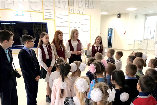 Столичные дошкольники посетили «Гимназию № 5» г.Чебоксары