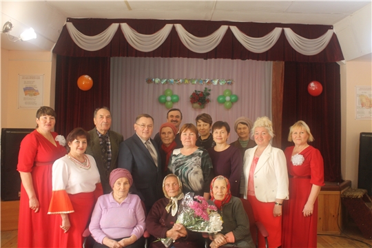 95-летний юбилей отмечает труженик тыла Камчаткина Мария Александровна