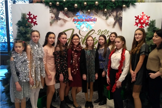 26 декабря 2019 года делегация учащихся  Красноармейского района приняла участие в республиканской новогодней елке