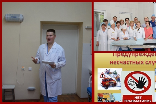 Волонтёры-медики рассказали пациентам Республиканской клинической больницы о профилактике травматизма