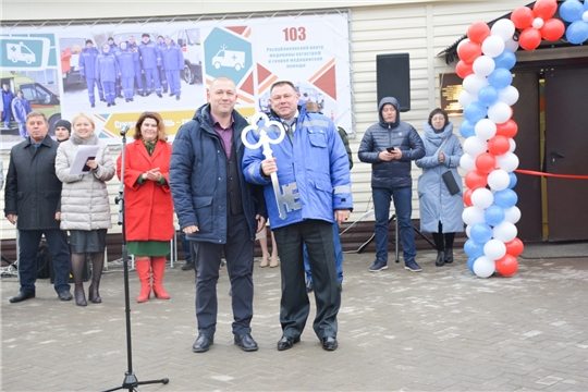 Подстанция скорой медицинской помощи в Цивильске переехала в новое отремонтированное помещение