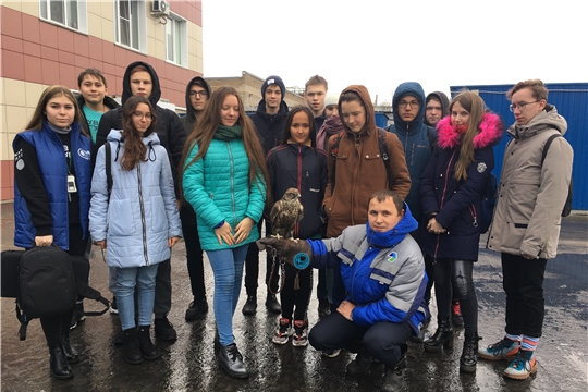 Три группы участников международной образовательной смены для школьников ознакомились с работой МПС г.Чебоксары