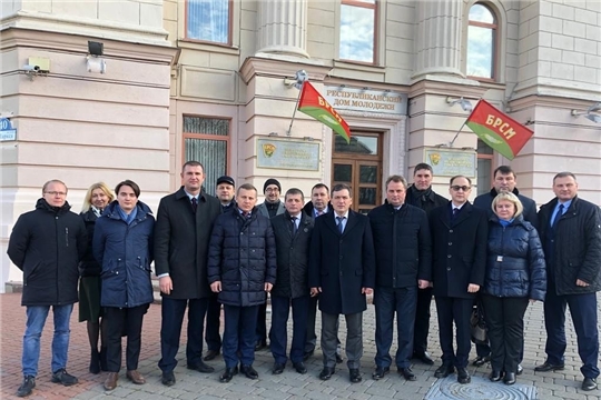 Делегация Чувашской Республики под руководством Председателя Кабинета Министров Чувашской Республики И. Б. Моторина посетила Республику Беларусь
