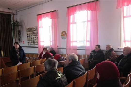 Встреча с жителями д.Молгачкасы Орининского сельского поселения